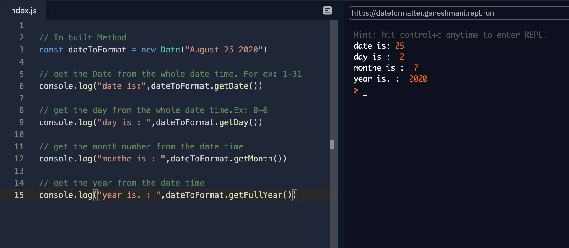 Learn To Format Date In Javascript Efficiently