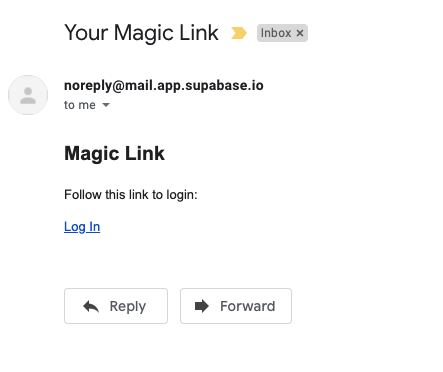 Email Magic Link